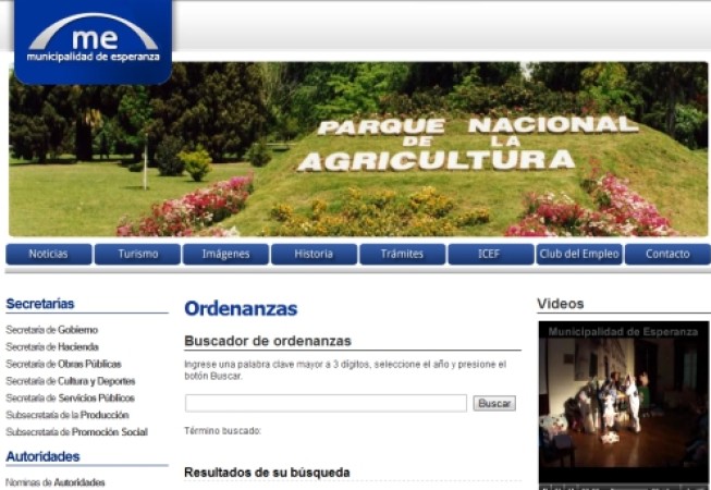 Munic. de Esperanza
